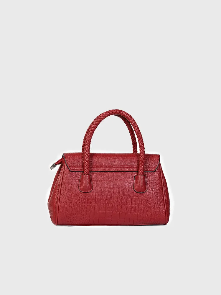 Crosbody Mini Bag (Pink)   Croxy Barrel Hand Bag (Burgundy)