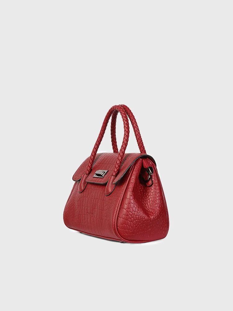 Crosbody Mini Bag (Pink)   Croxy Barrel Hand Bag (Burgundy)