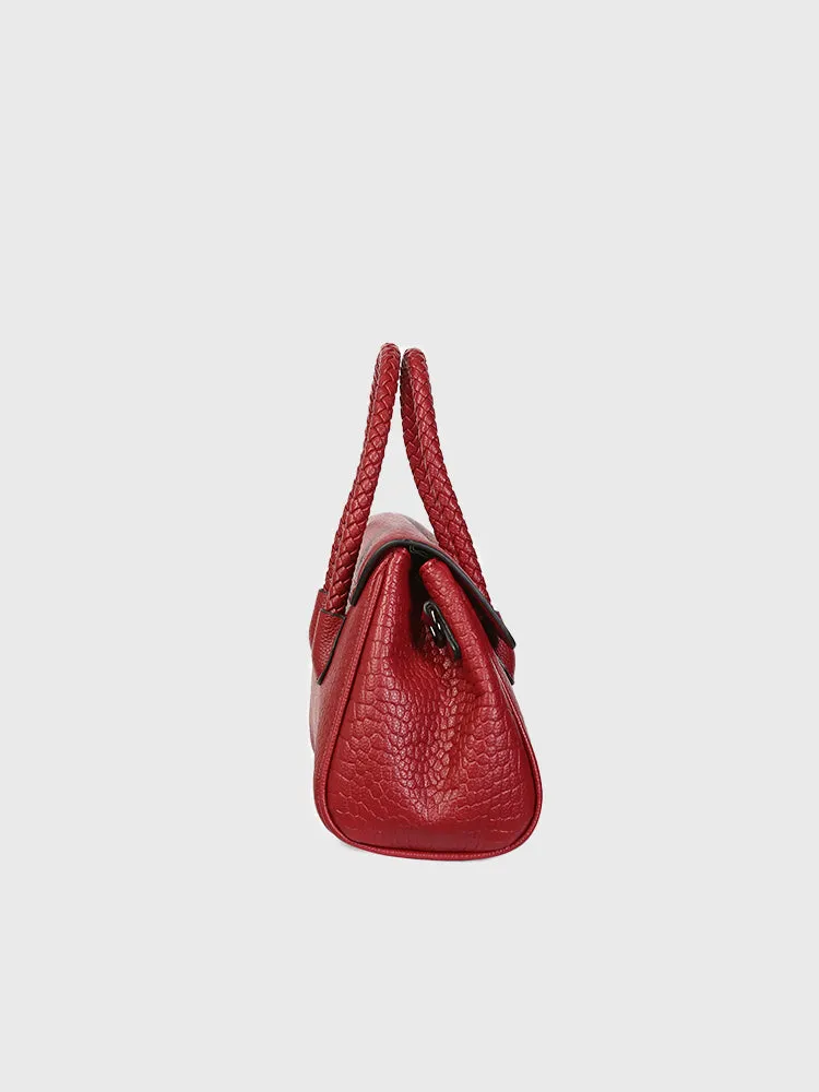 Crosbody Mini Bag (Pink)   Croxy Barrel Hand Bag (Burgundy)