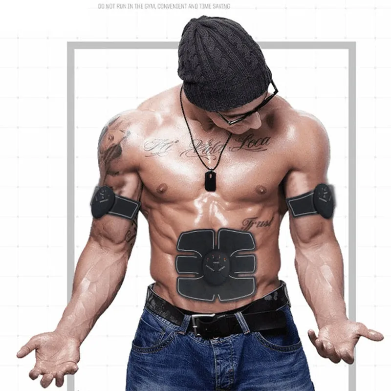 Electric muscle stimulator abdominal
