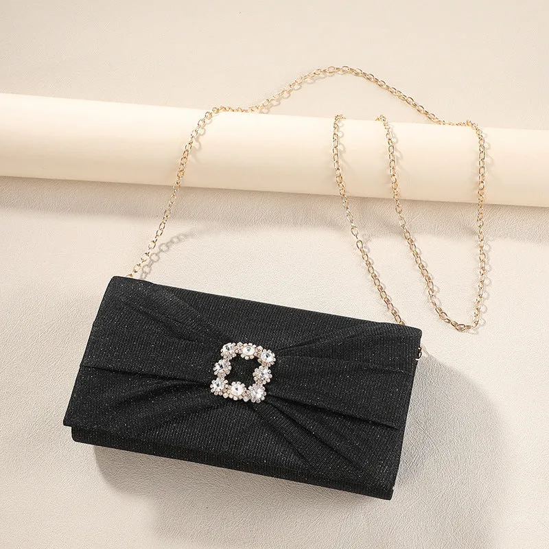 Elegant Retro Diamonds Clutch Bag