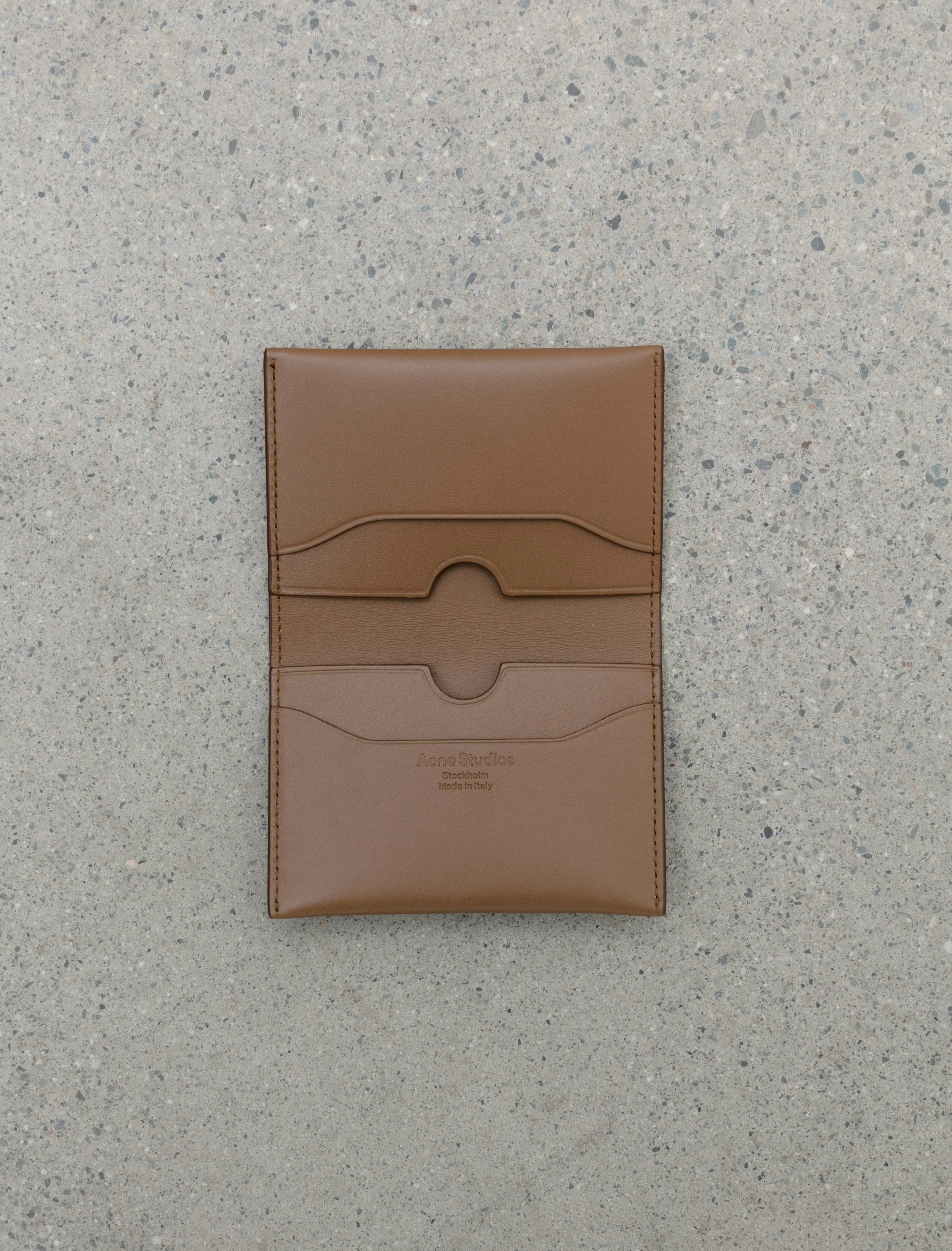 Folded Cardholder Leather