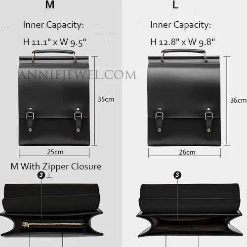 Genuine Leather Laptop Backpack For Women Leather Backpack Pocketbook