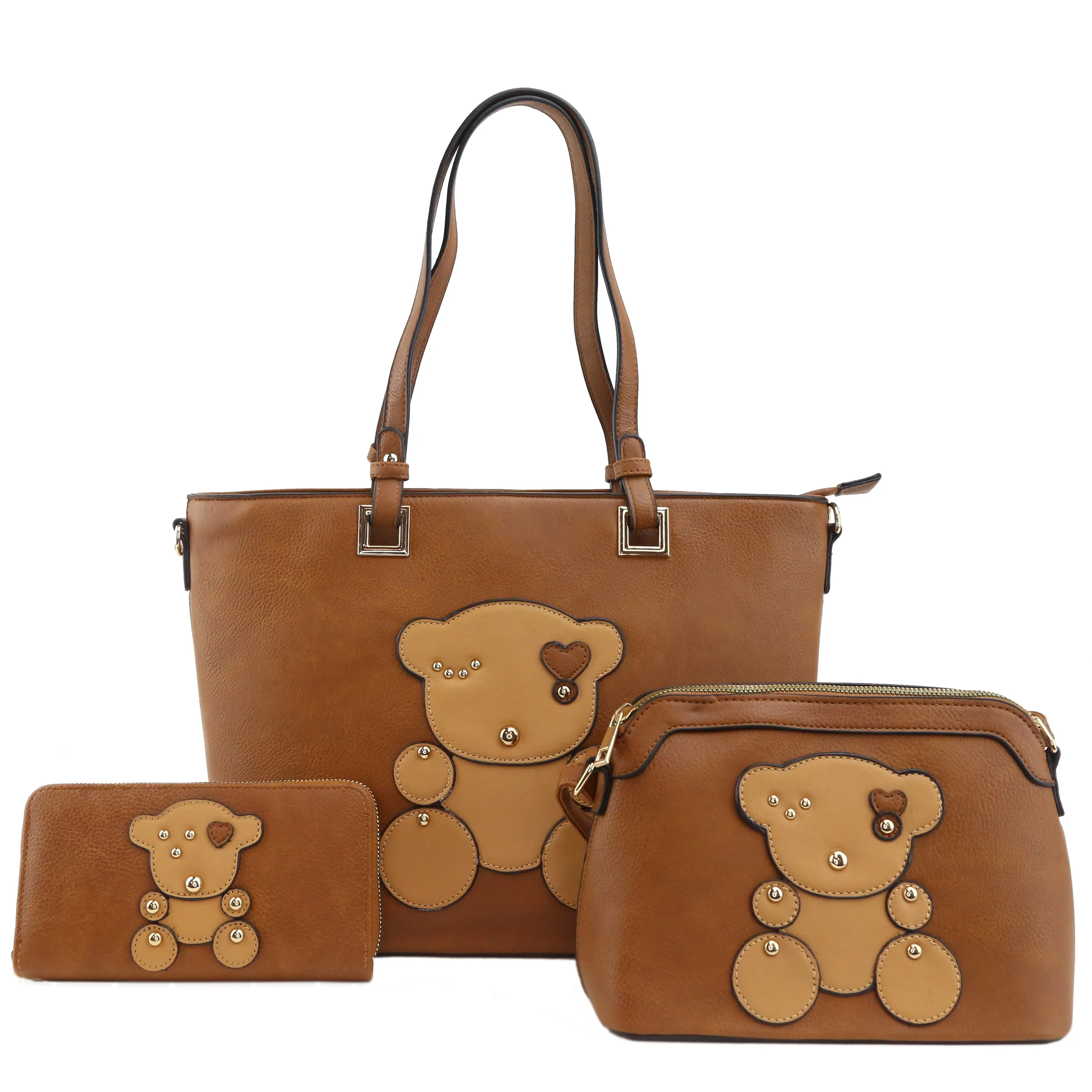 GS-203-T3 - Teddy Bear 3 Bags Set - 7 Colors