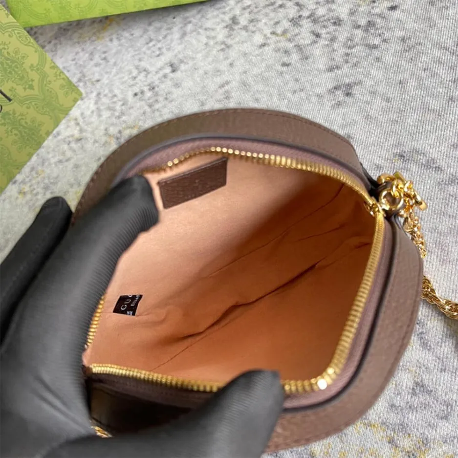 Gucci Ophidia GG Mini Round Shoulder Bag