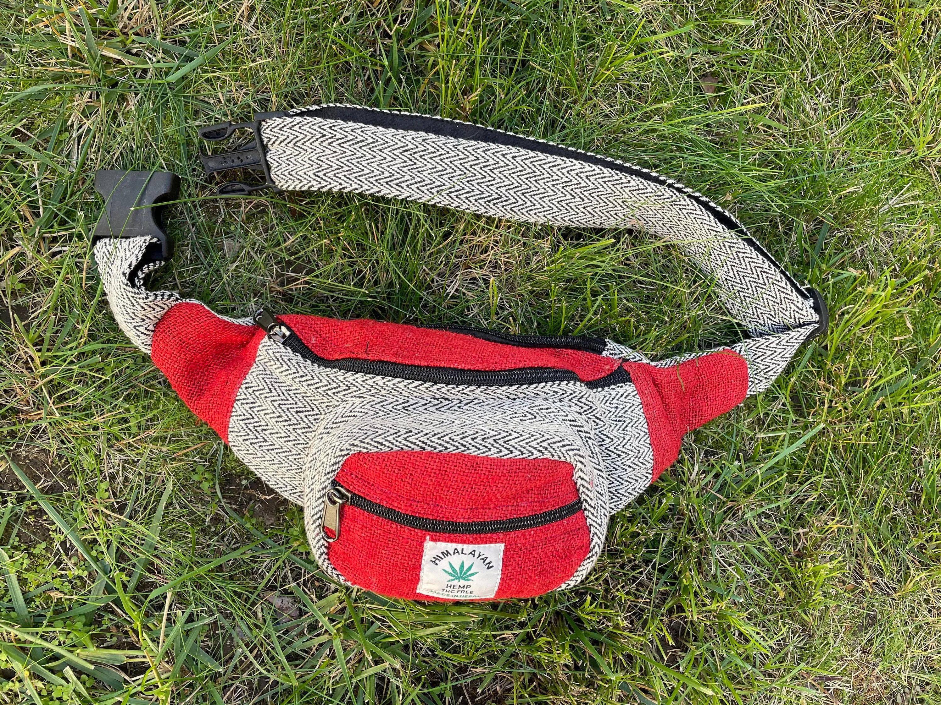 Himalayan Hemp Fanny Pack | Unisex Waist Pack Hip Pack
