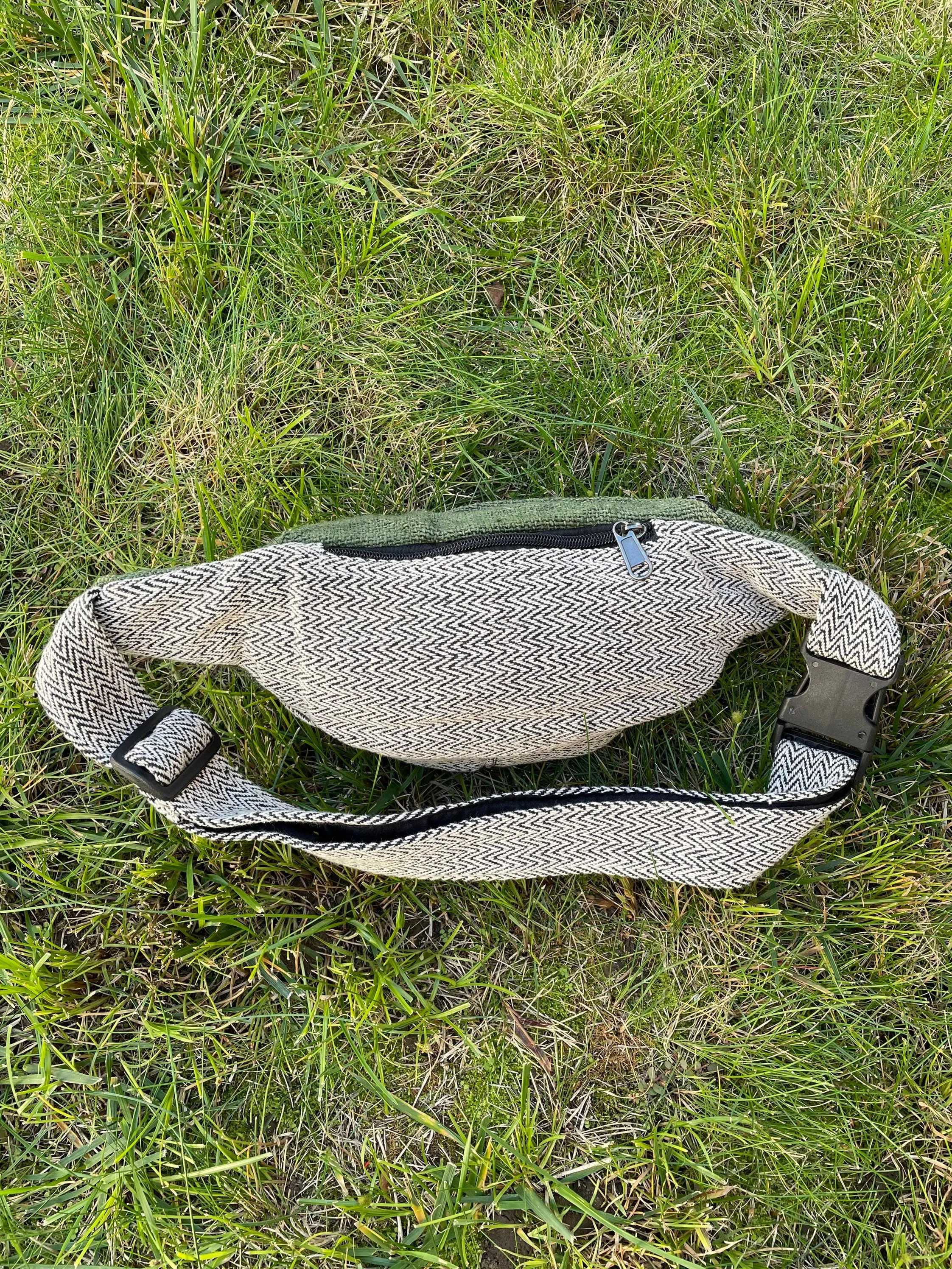 Himalayan Hemp Fanny Pack | Unisex Waist Pack Hip Pack