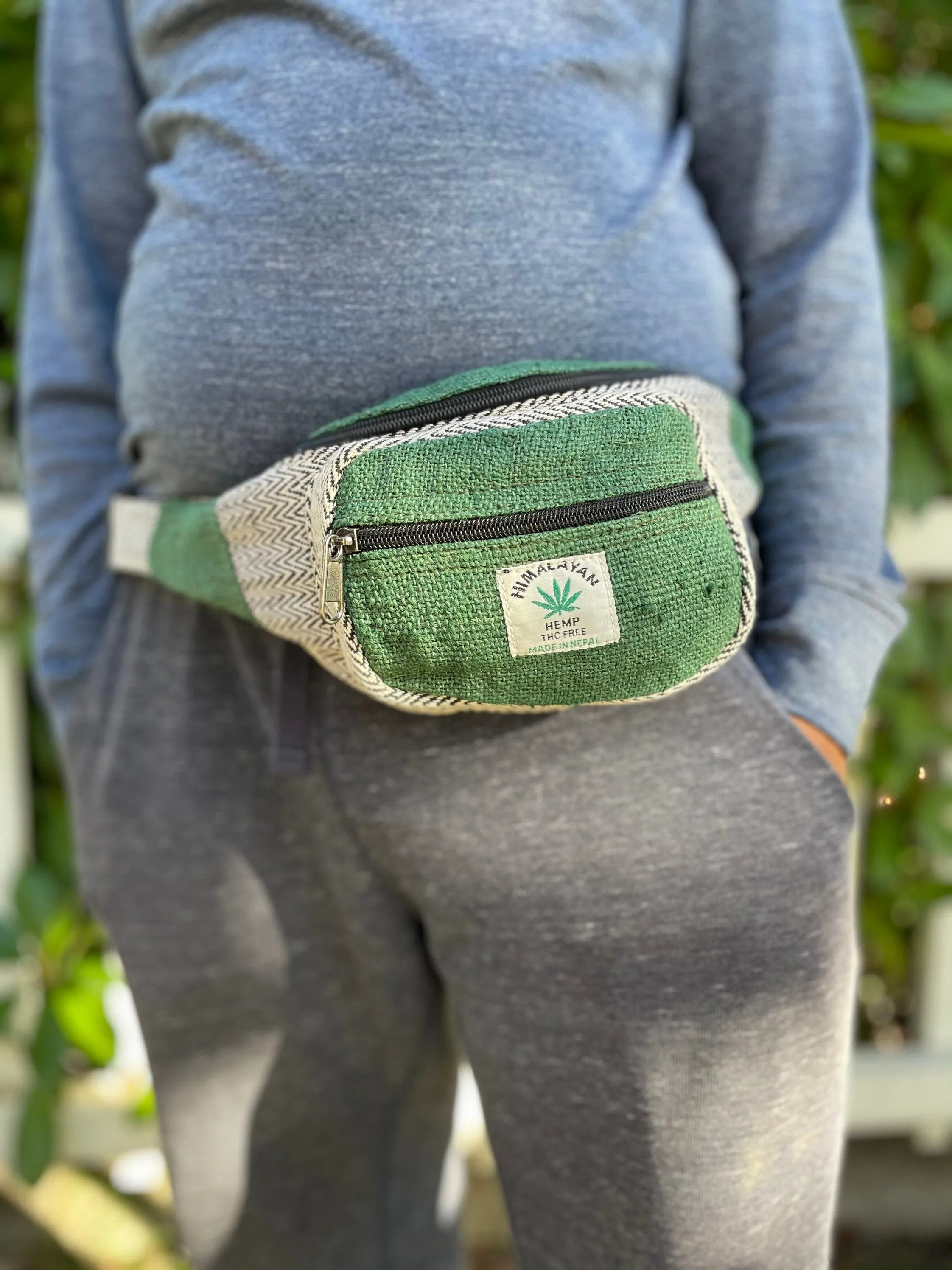 Himalayan Hemp Fanny Pack | Unisex Waist Pack Hip Pack