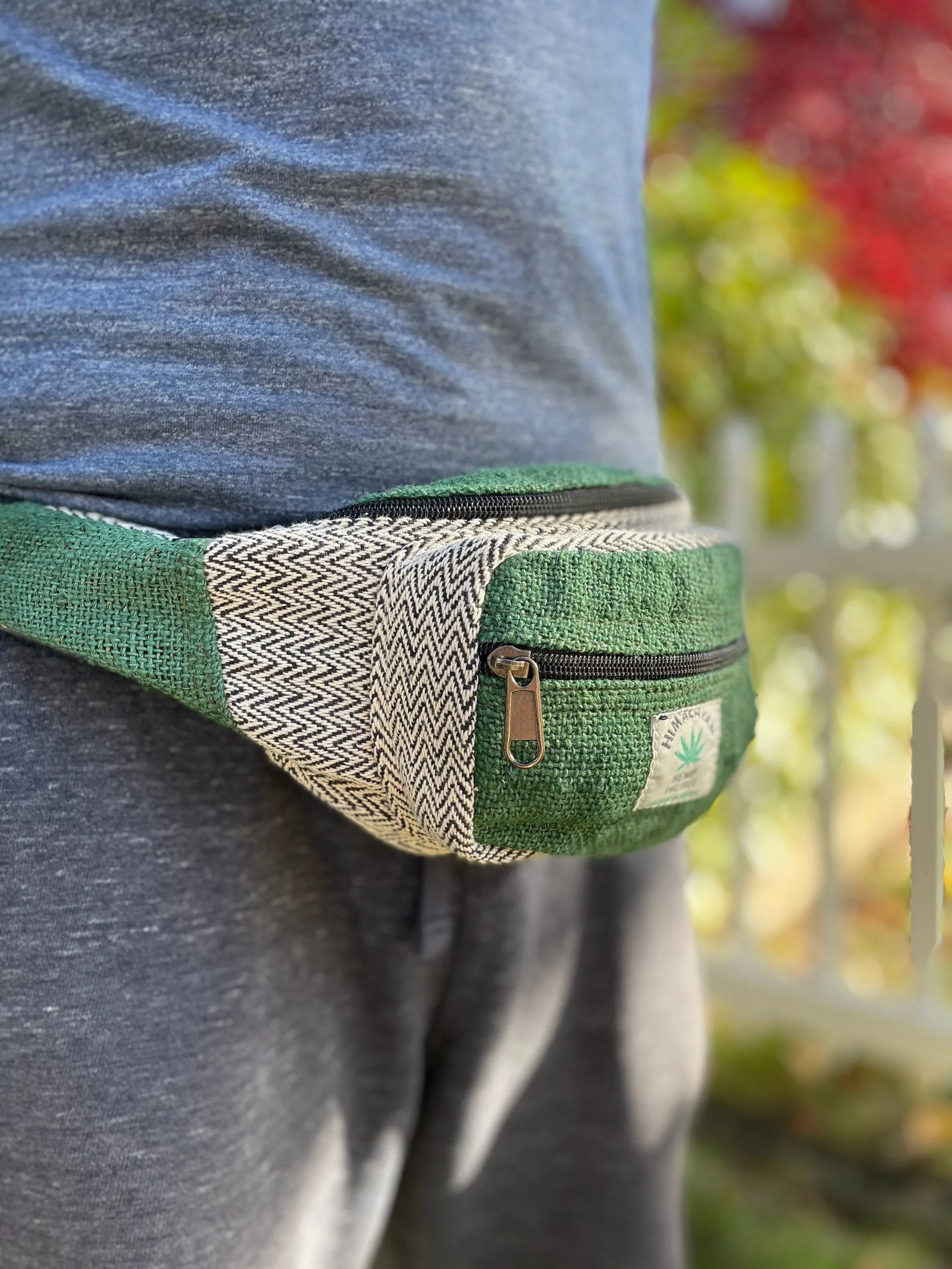 Himalayan Hemp Fanny Pack | Unisex Waist Pack Hip Pack