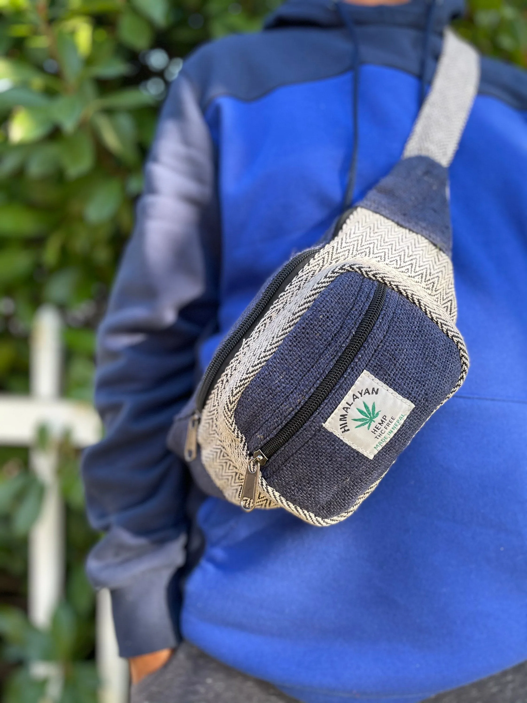 Himalayan Hemp Fanny Pack | Unisex Waist Pack Hip Pack