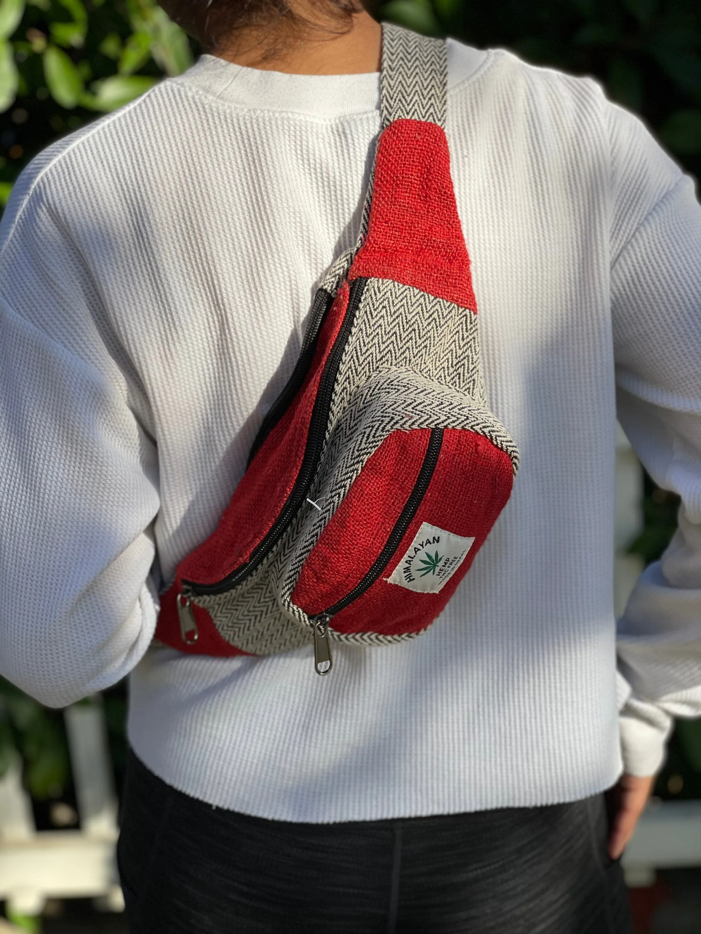 Himalayan Hemp Fanny Pack | Unisex Waist Pack Hip Pack