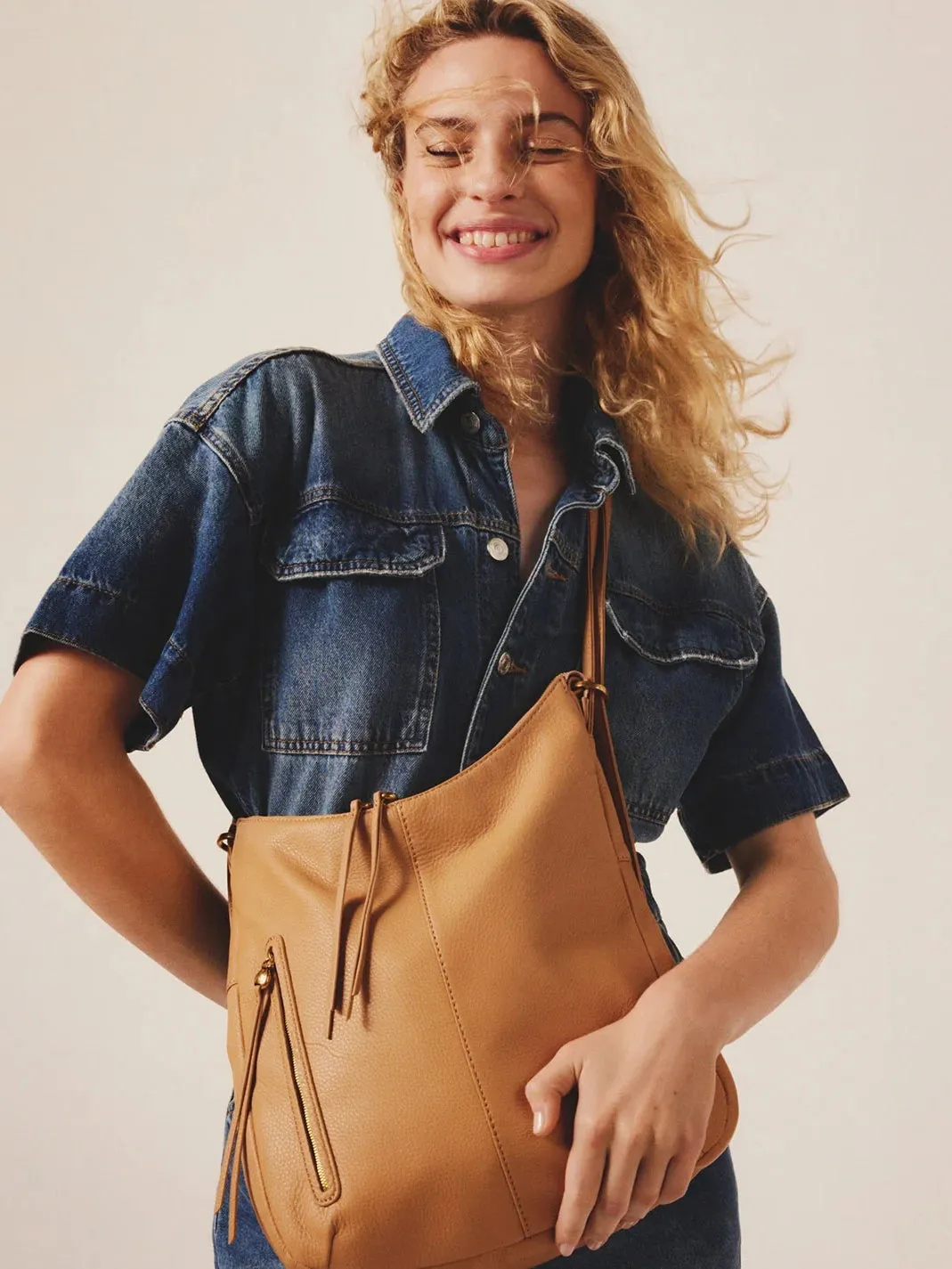 HOBO Merrin Convertible Backpack: Pebbled Leather