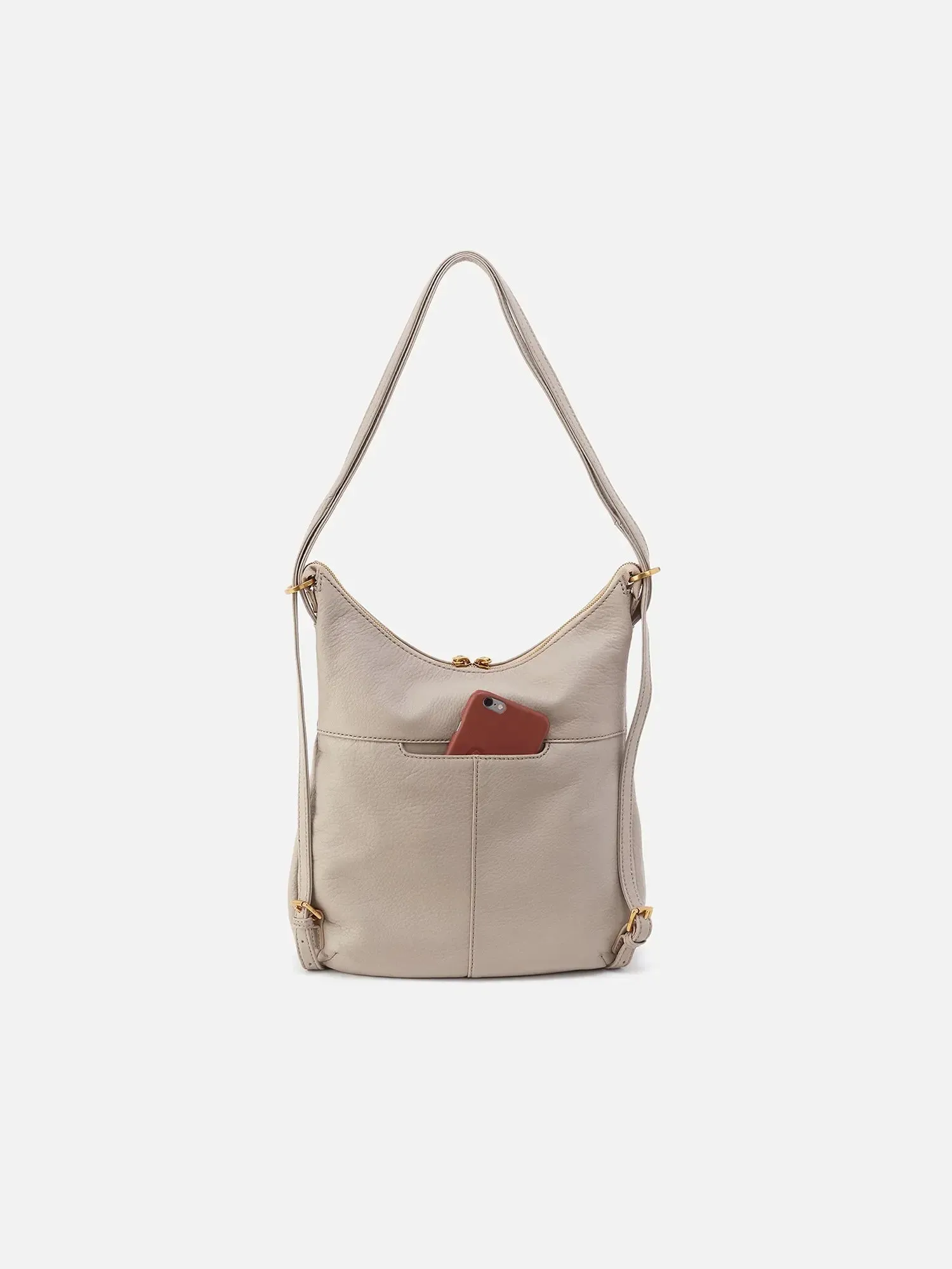 HOBO Merrin Convertible Backpack: Pebbled Leather