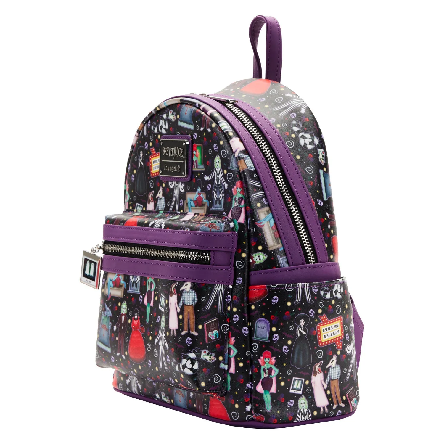 LF Beetlejuice Icons AOP Mini Backpack