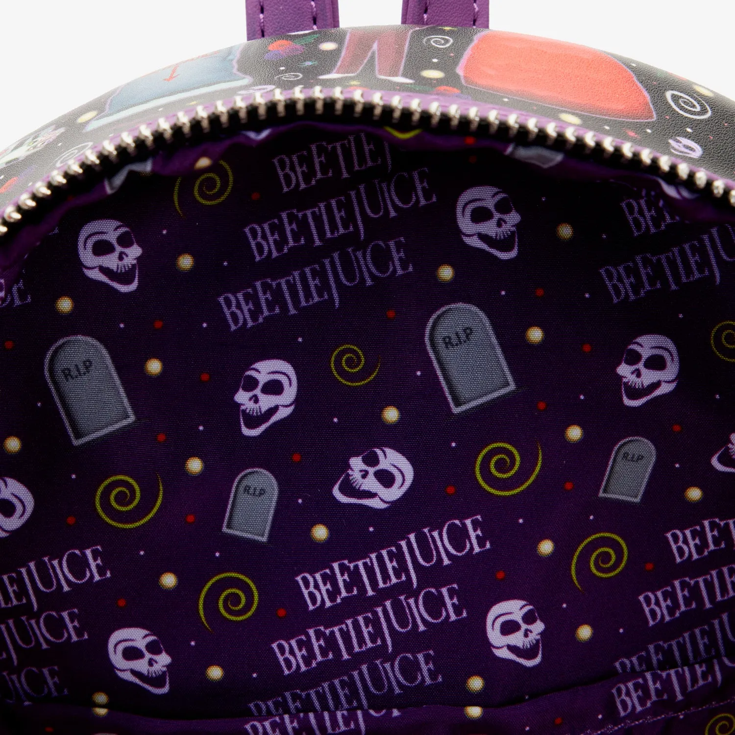 LF Beetlejuice Icons AOP Mini Backpack