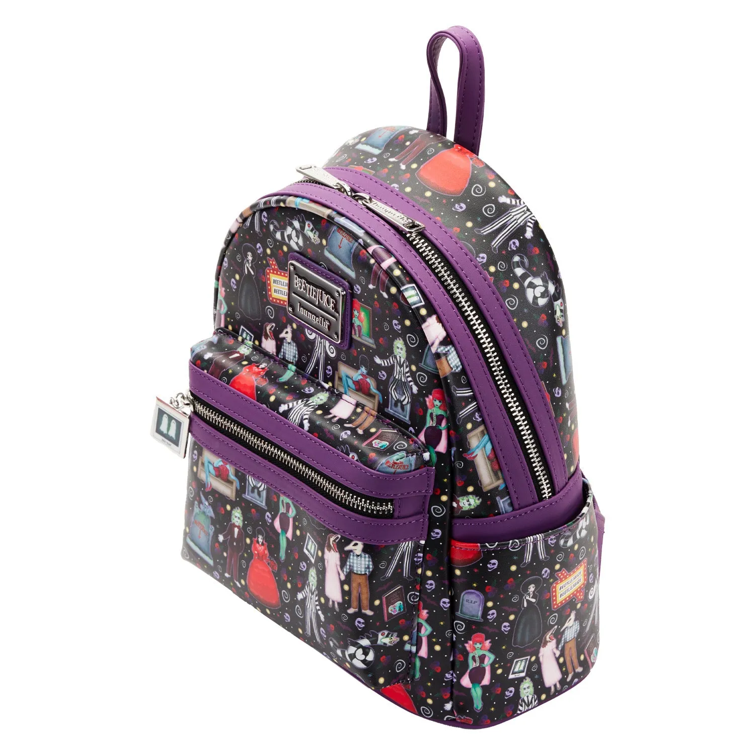 LF Beetlejuice Icons AOP Mini Backpack