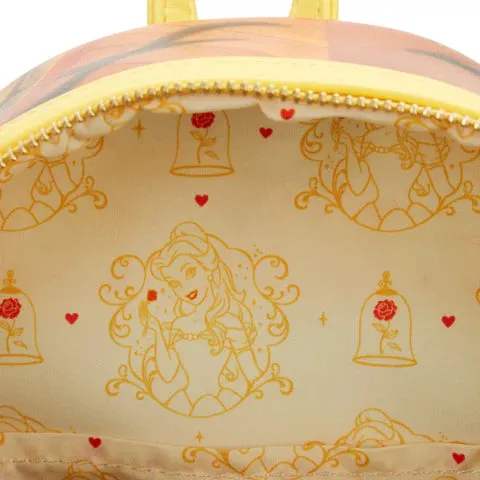 LF Disney Beauty And The Beast Belle Princess Scene Mini Backpack