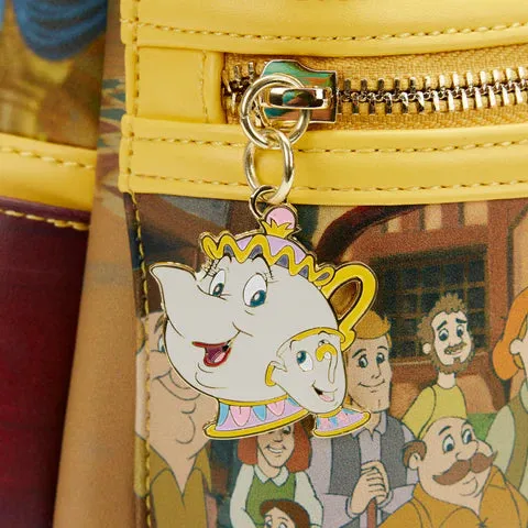 LF Disney Beauty And The Beast Belle Princess Scene Mini Backpack