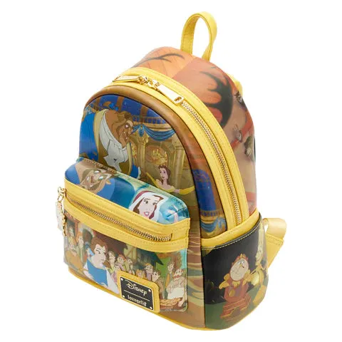 LF Disney Beauty And The Beast Belle Princess Scene Mini Backpack