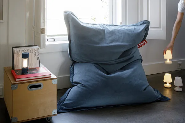 Original Slim Recycled Velvet Bean Bag Chair (Special Offer)