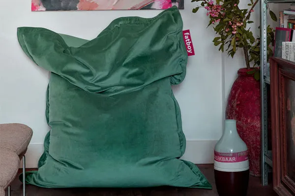 Original Slim Recycled Velvet Bean Bag Chair (Special Offer)