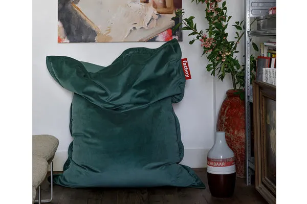 Original Slim Recycled Velvet Bean Bag Chair