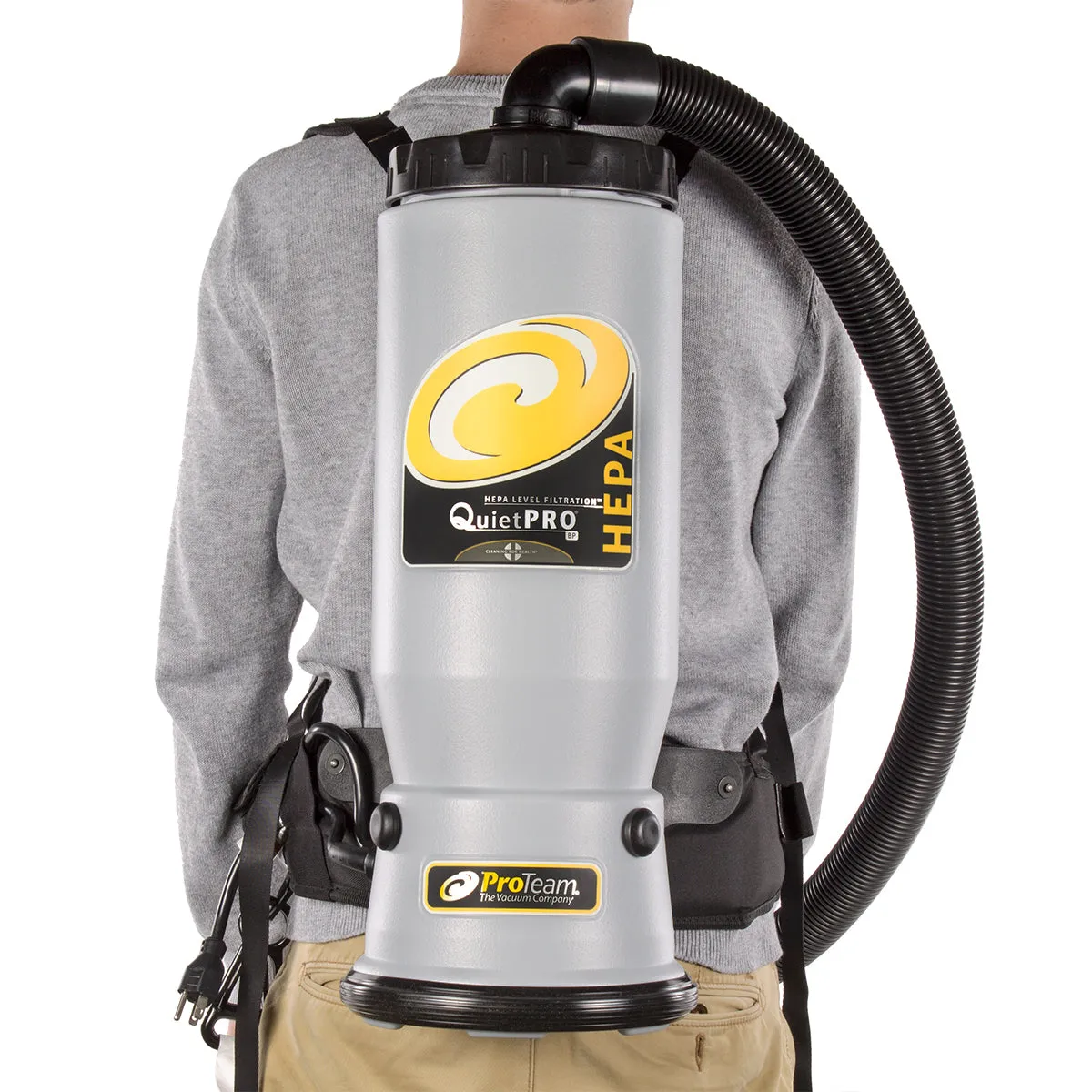 ProTeam® QuietPro® HEPA Filtered Backpack Vacuum (Like New)