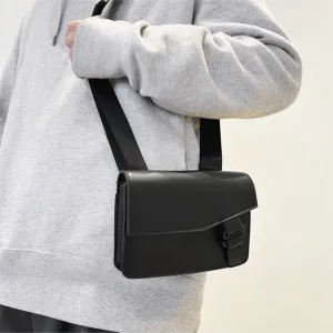 UAKISS  -  Crossbody Bag for Men 2024 New Casual Messenger Shoulder Bag Korean Trendy Brand Mobile Phone Storage Small Square Bag