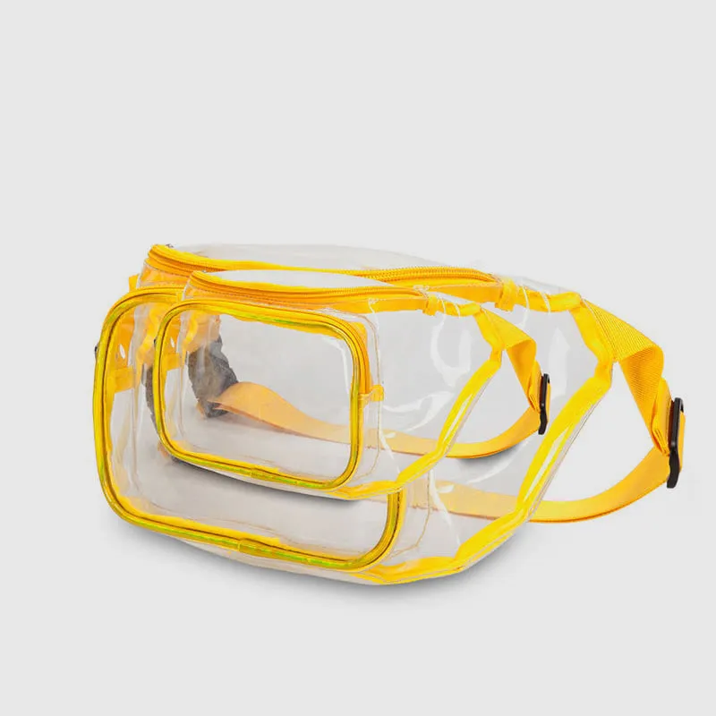 Waist Bag For Women Outdoor Running Fitness Waterproof PVC Bag