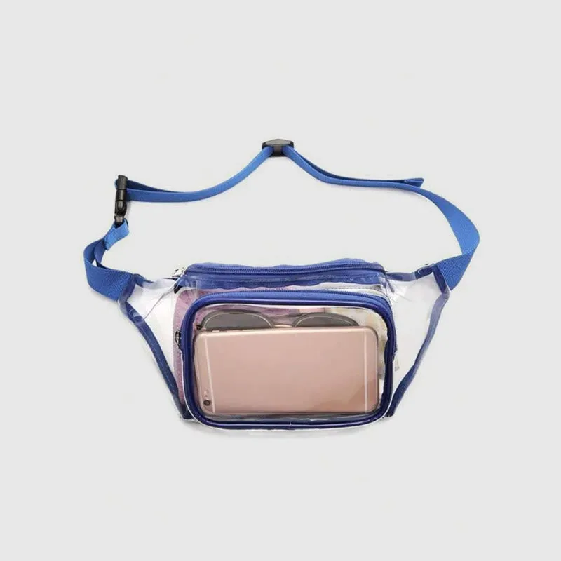 Waist Bag For Women Outdoor Running Fitness Waterproof PVC Bag