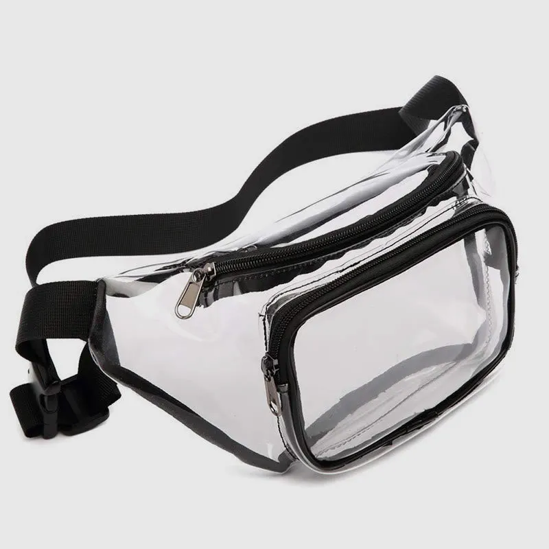 Waist Bag For Women Outdoor Running Fitness Waterproof PVC Bag