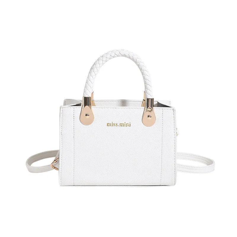 Women's Bag Trendy Fashion Ins Lychee Pattern Portable
